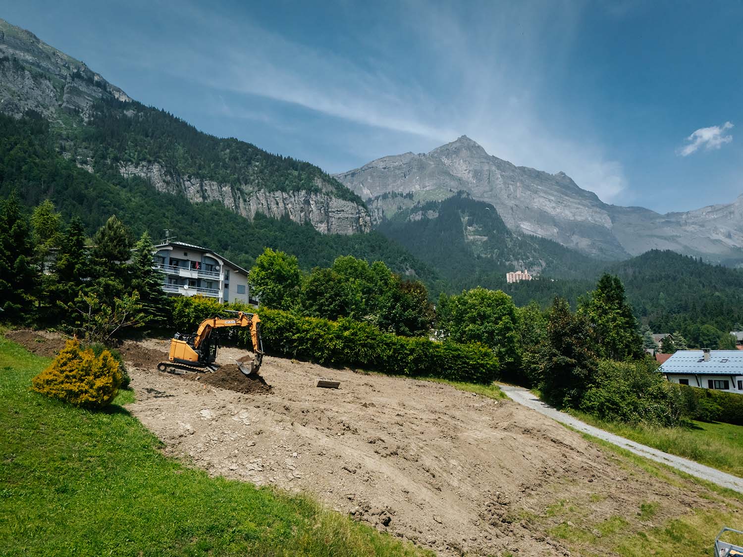 Photo d'un terrassement de la société CONDOLO TP